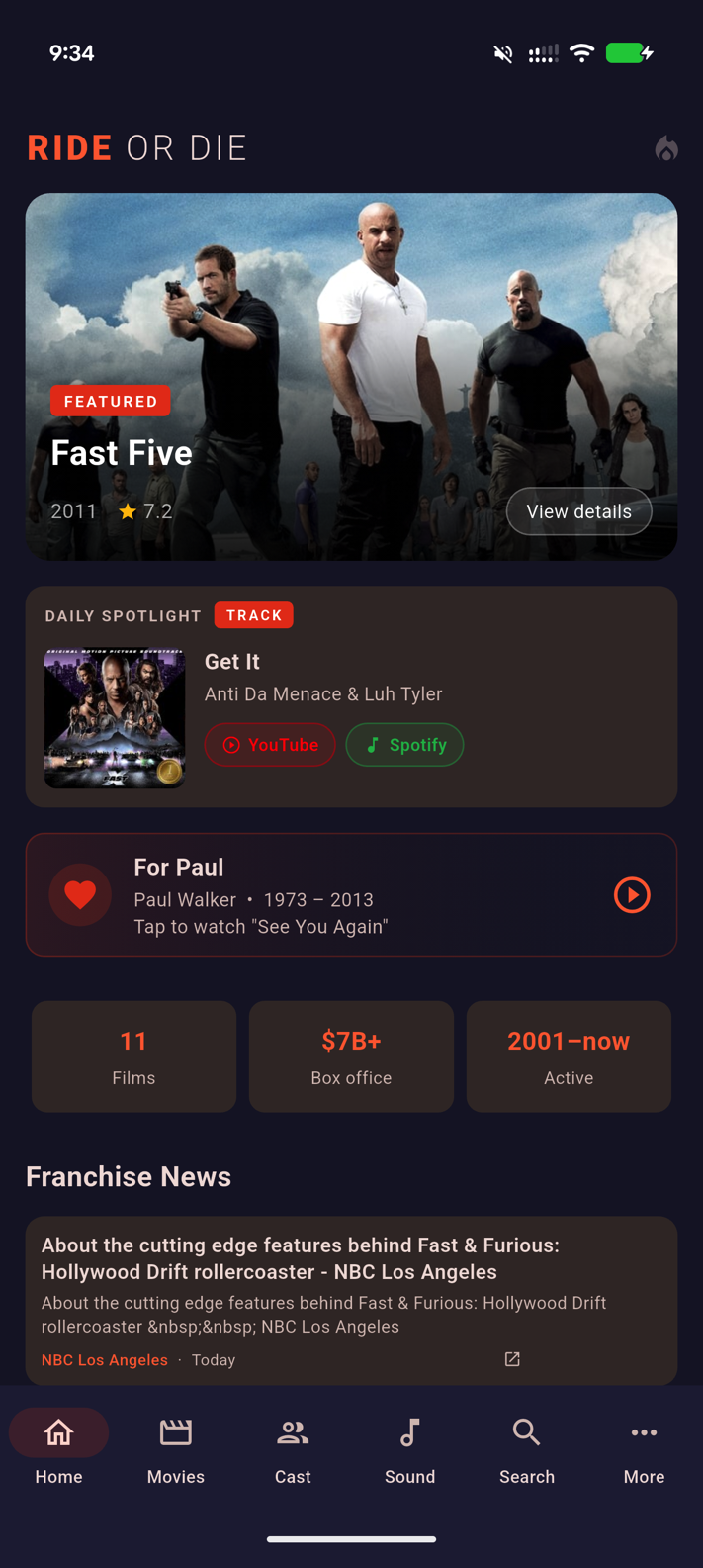 Ride or Die App Preview